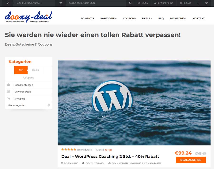 dooxy deal - Kundengewinnung